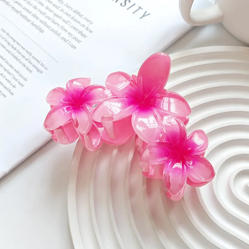 🌺 Pince à Cheveux "Hibiscus Glossy"