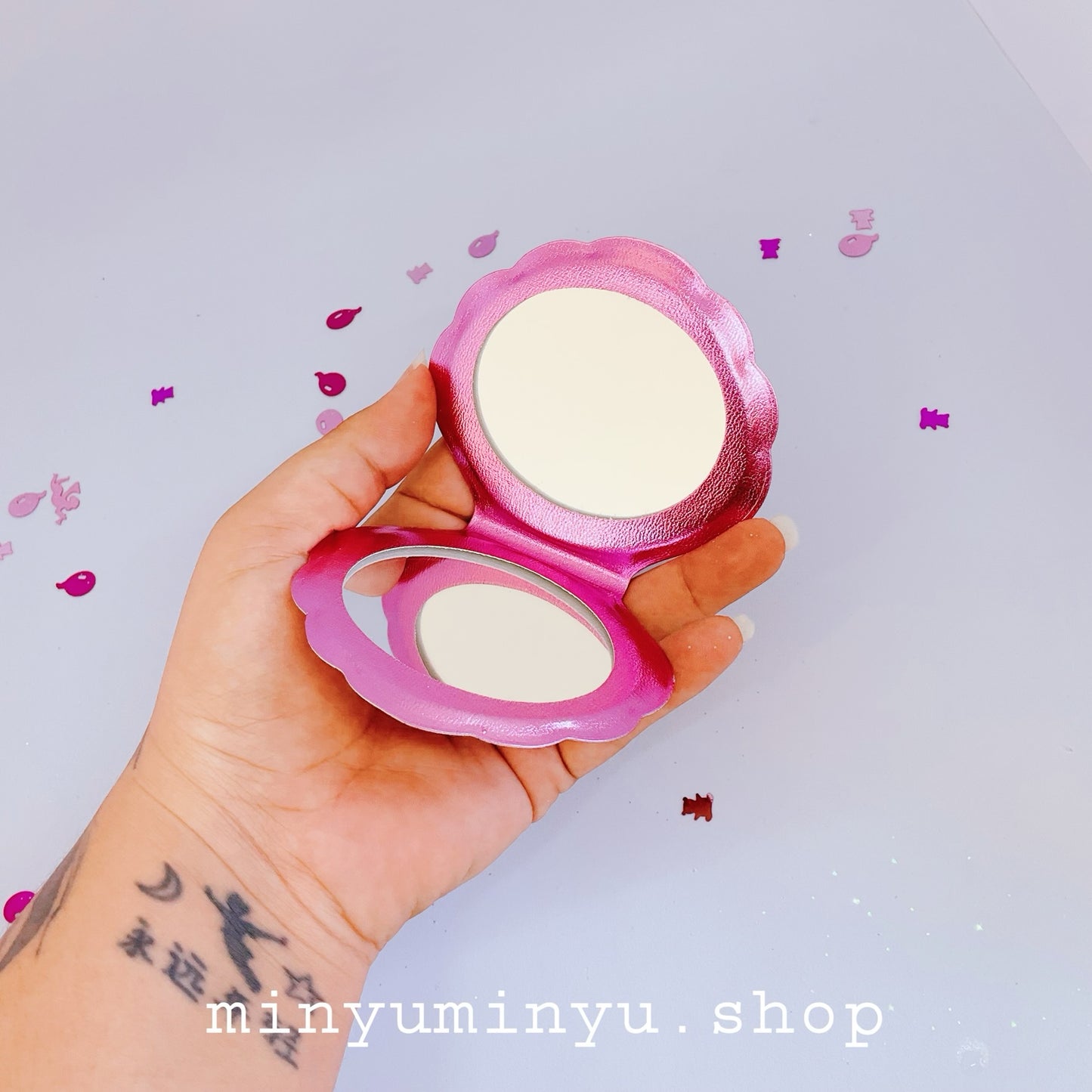 MIROIR DE POCHE PINKY