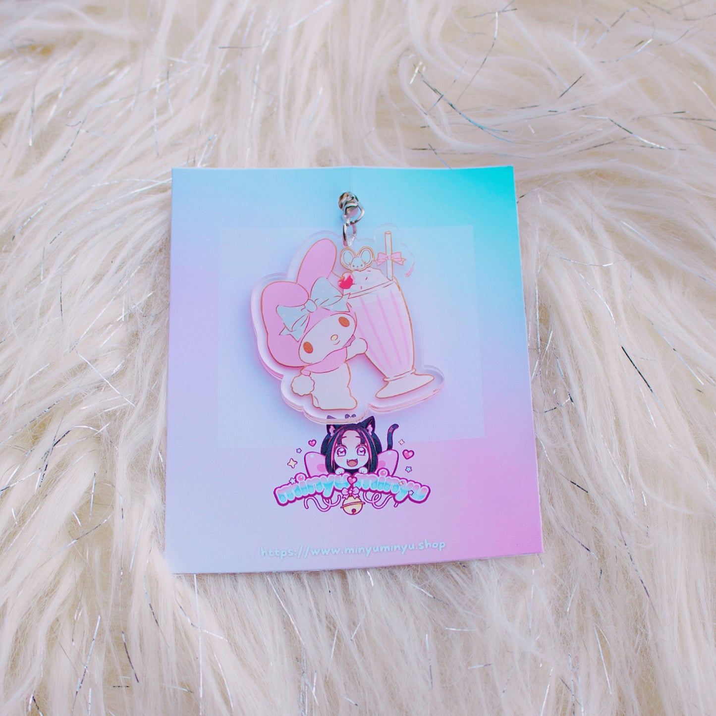 🔑 Porte-clés Acrylique Sanrio