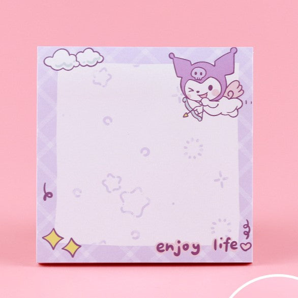 📝 Bloc-notes Kuromi – Enjoy Life
