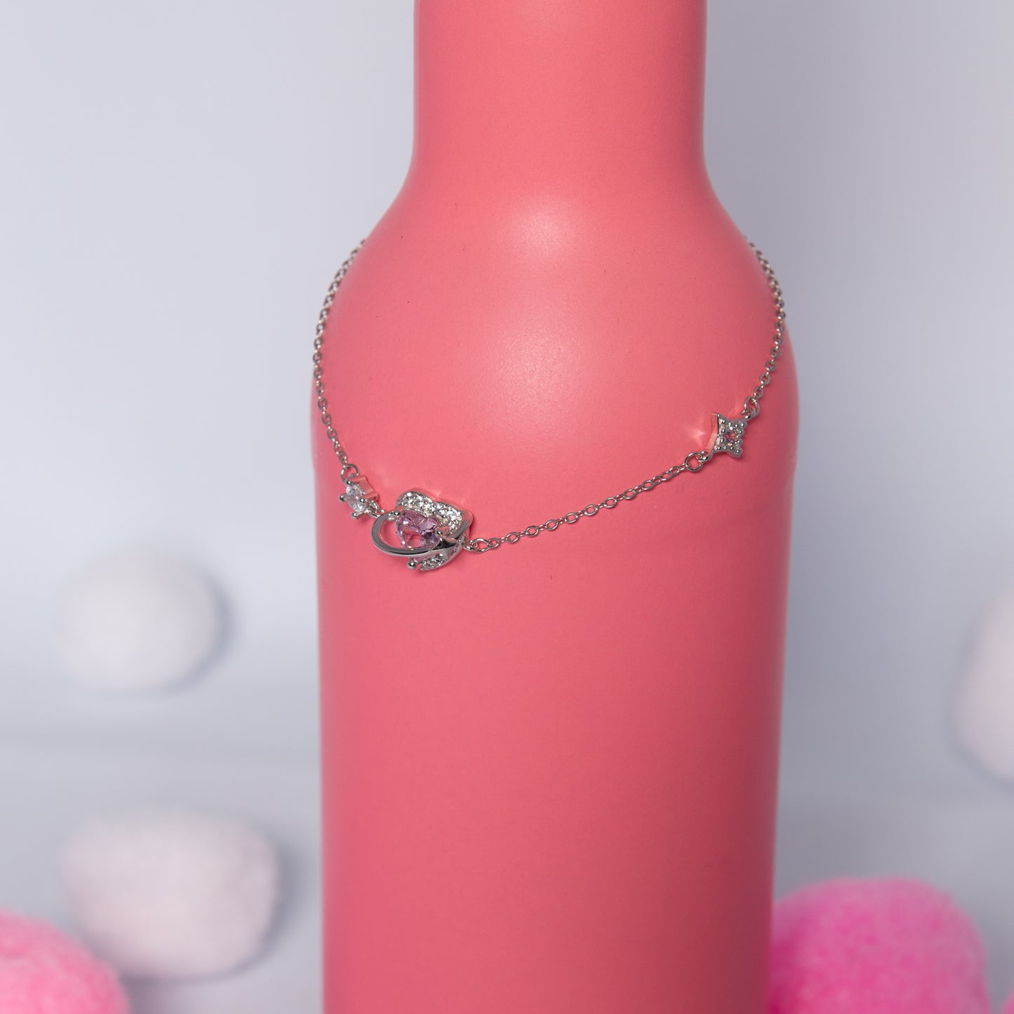 Bracelet "Stellar Rose" - Élégance Céleste et Romantique