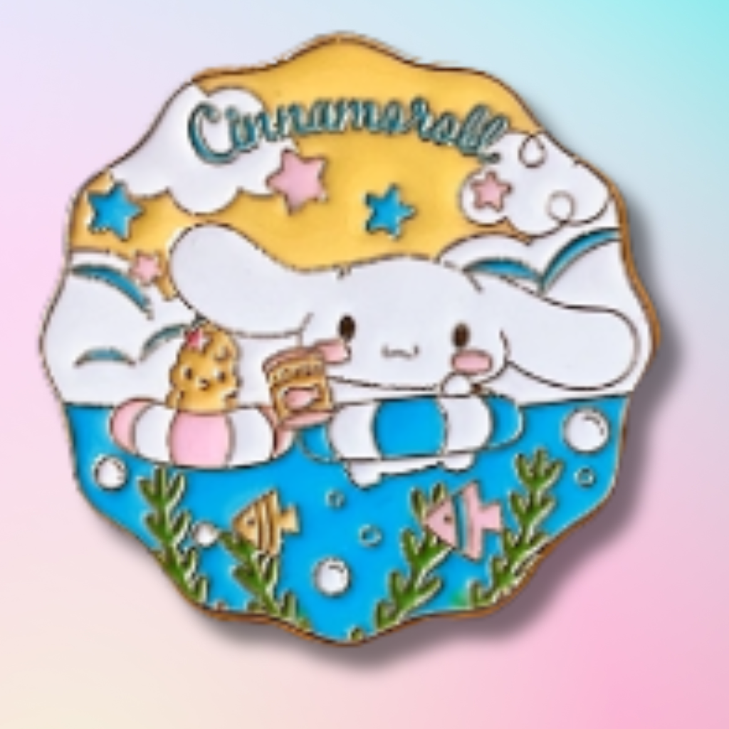 🎀 Pins Kawaii Ghibli & Sanrio – 3 Tailles au choix