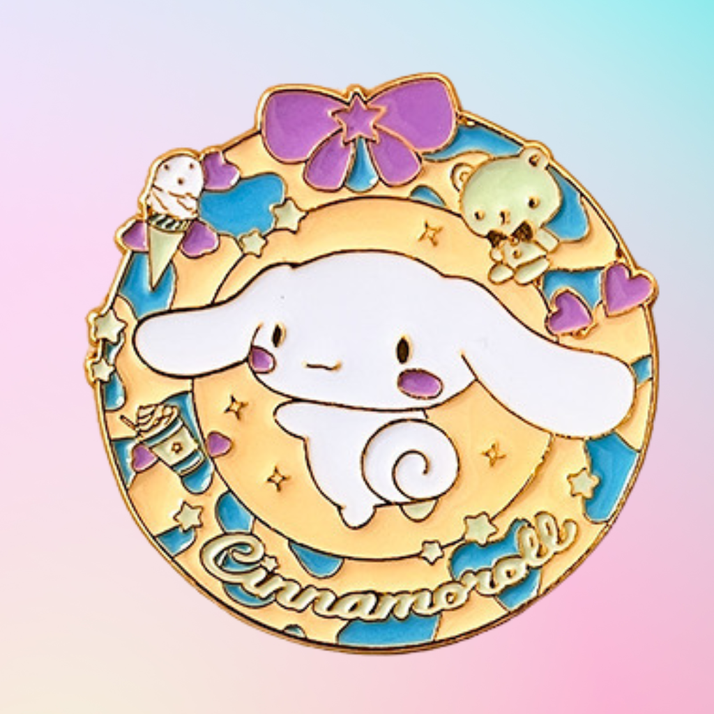 🎀 Pins Kawaii Ghibli & Sanrio – 3 Tailles au choix