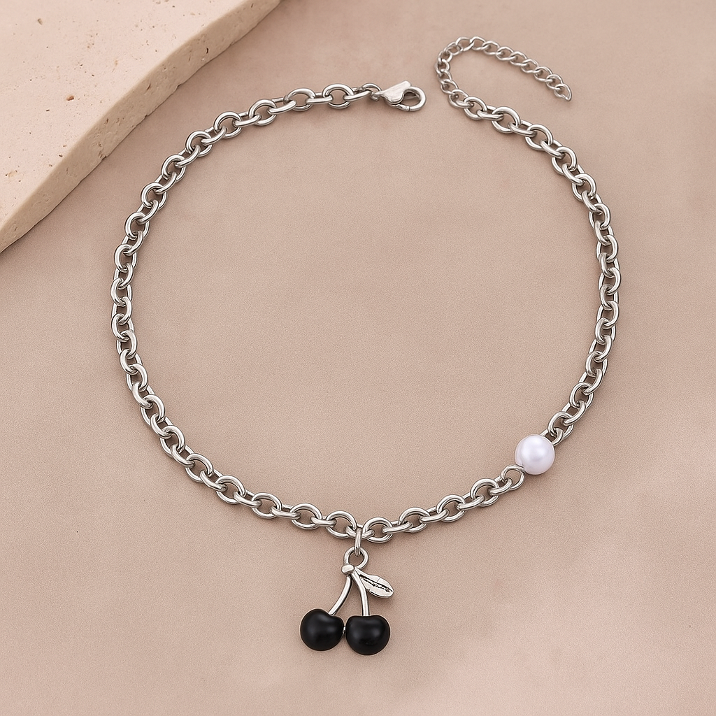 🍒 Collier "Black Cherry"