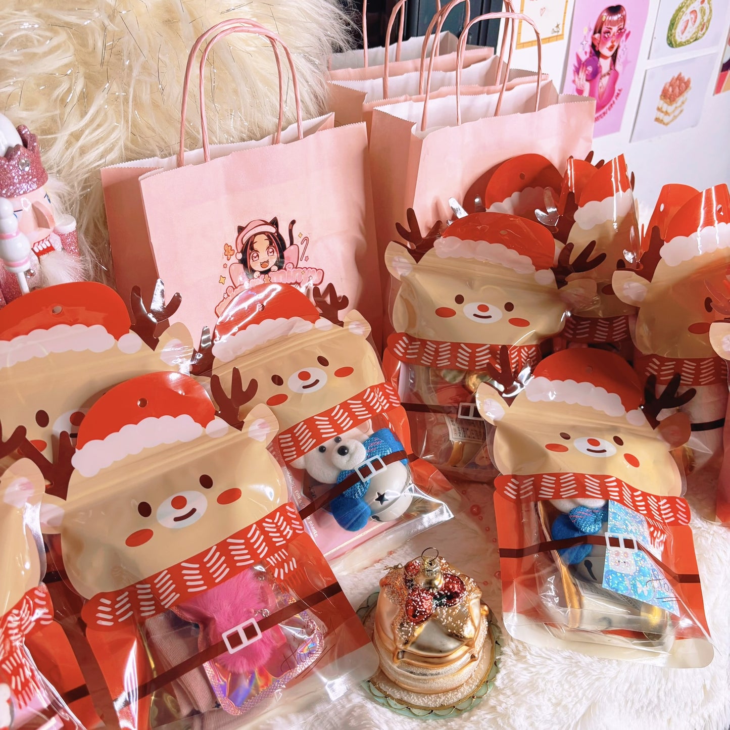 🎄 Pochettes Surprises Kawaii – Spécial Noël ✨