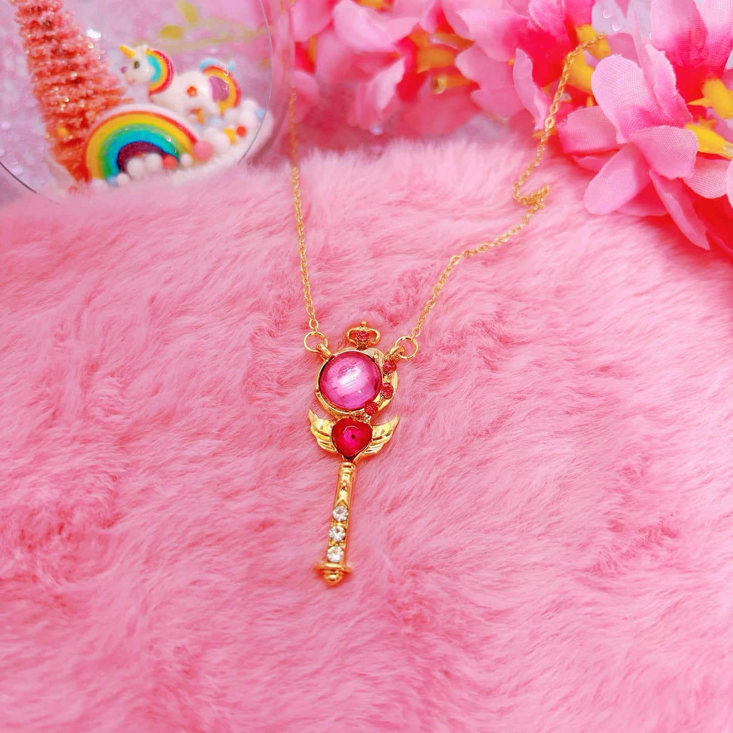 Collier Sceptre Magique - Inspiration Cutie Moon Rod