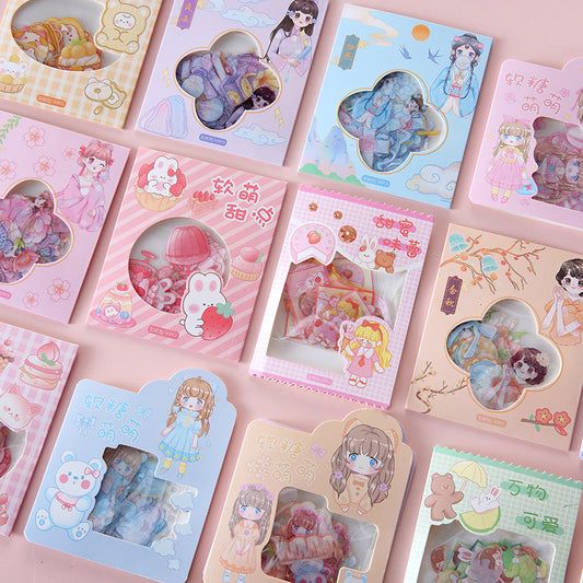 PACK DE STICKERS DESSERT KAWAII