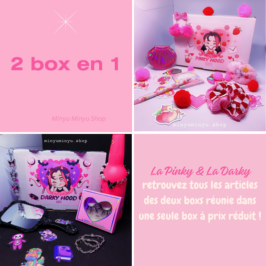 MEGA OFFRE | PINKY & DARKY BOX