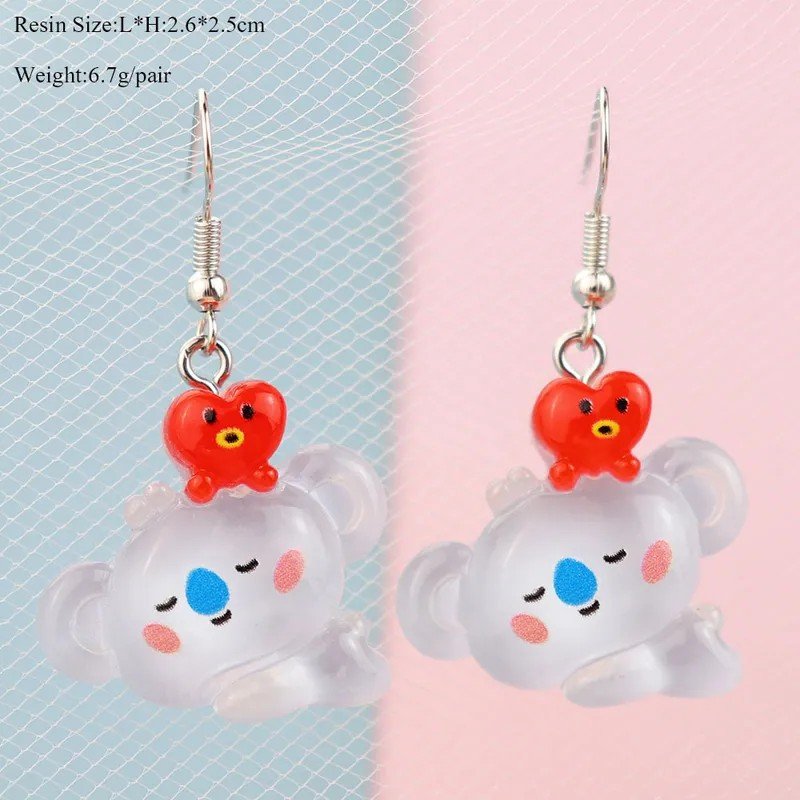 BOUCLE D'OREILLE BT21